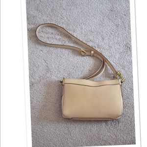 J. Crew leather cross body bag